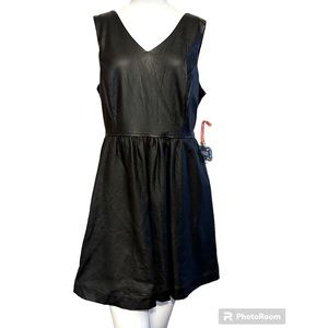 Nanette Lepore Vegan Leather Dress